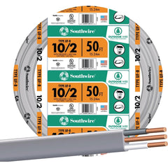 SOUTHWIRE Southwire 13056722 10 Awg 2-conductor Uf-b Wire 50 Feet