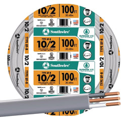 SOUTHWIRE Southwire 13056728 Uf-b Wire 10 Awg 2-conductor 100 Feet
