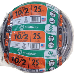 SOUTHWIRE Southwire 13056721 Uf-b Wire 10 Awg 3-conductor 25 Feet