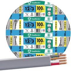 SOUTHWIRE Southwire 13058323 Uf-b Wire 12 Awg 3-conductor 100 Ft