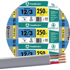SOUTHWIRE Southwire 13058355 Uf-b Underground Feeder Wire 12 Awg 250 Ft