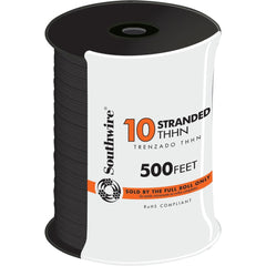 SOUTHWIRE Southwire 22973257 Thhn Wire 10 Awg Stranded Black 500 Ft