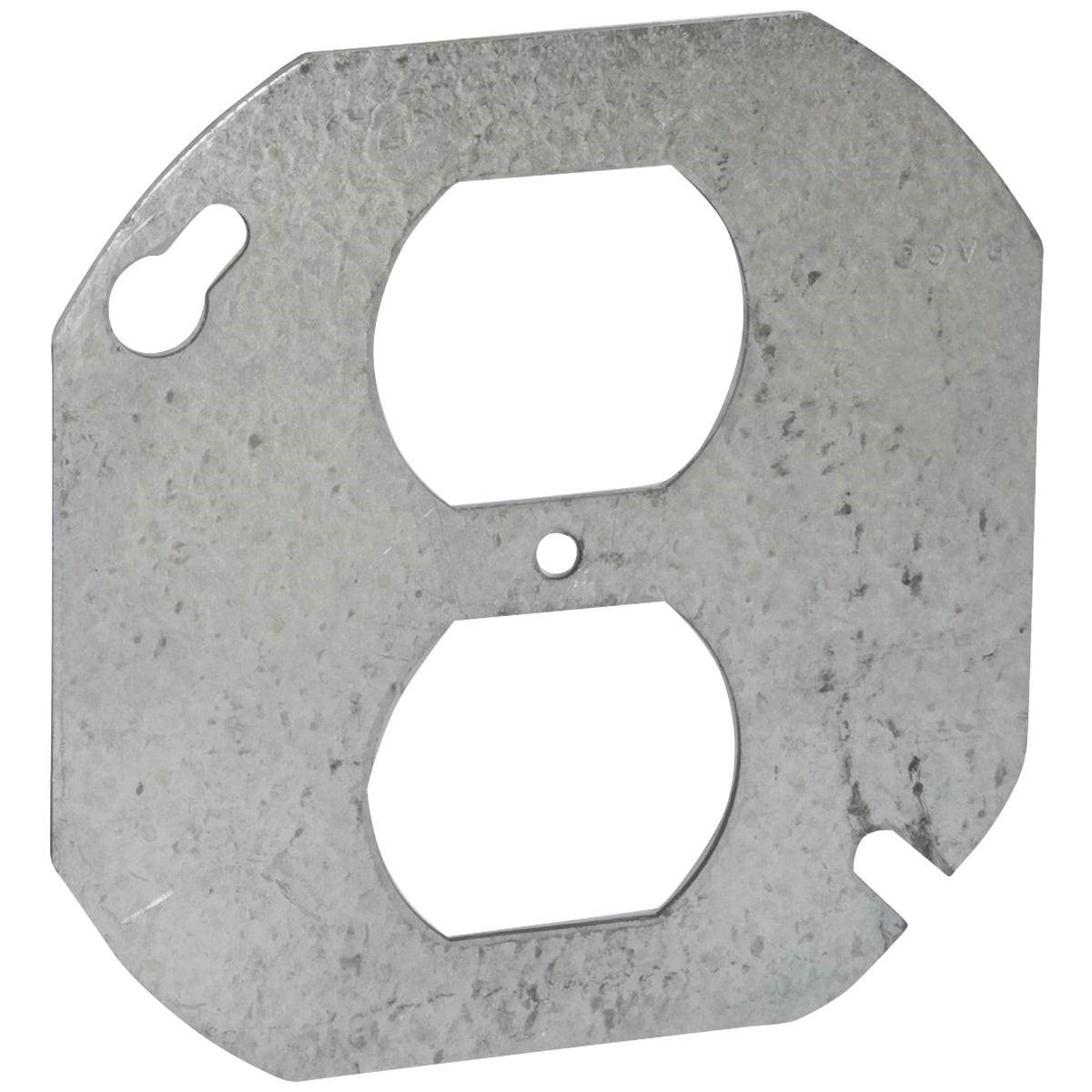 SOUTHWIRE Southwire 54C40-UPC 4 in Duplex Receptacle Box Cover