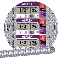 SOUTHWIRE Southwire 55082121 Flexible Aluminum Conduit 1/2 in 25 Ft