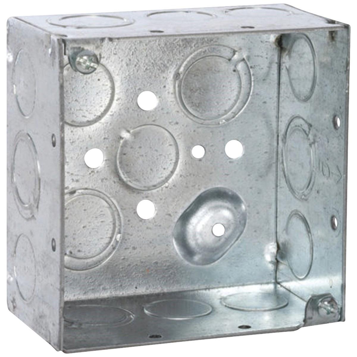 SOUTHWIRE Southwire 52171-S-UPC 4x4 Welded Steel Square Electrical Box