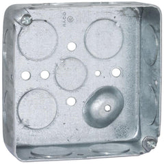 SOUTHWIRE Southwire 52151-3/4DR-UPC Steel Square Electrical Box 4x4