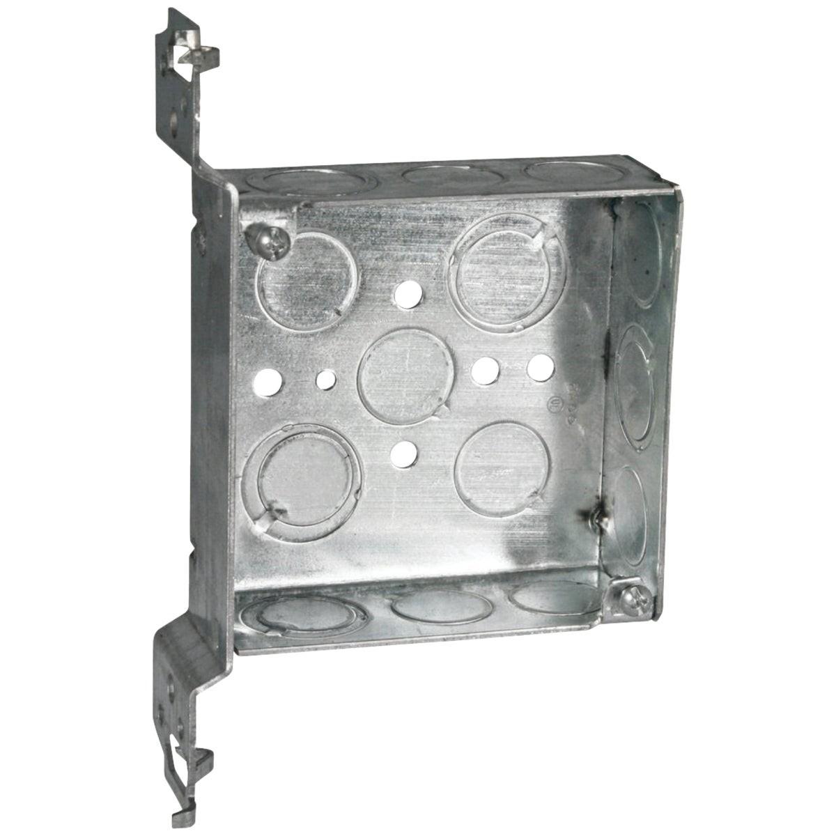 SOUTHWIRE Southwire 52151-FS-UPC Steel Square Electrical Box 4x4