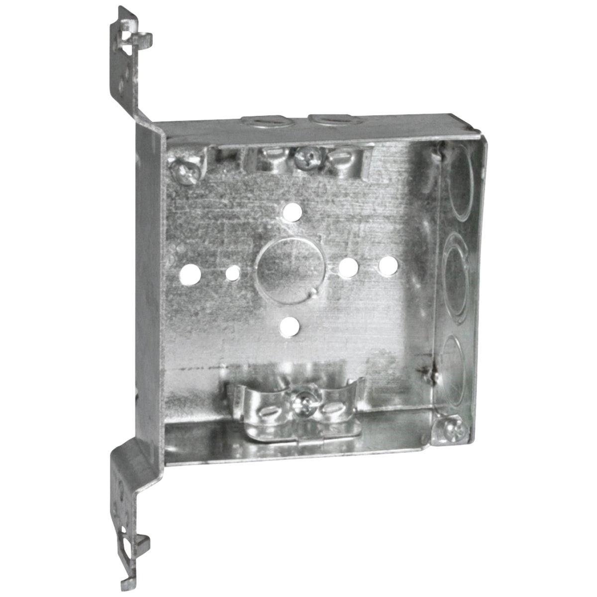 SOUTHWIRE Southwire 52151-FR-UPC Steel Square Electrical Box 4x4
