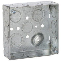 SOUTHWIRE Southwire 52151-S-UPC Steel Square Electrical Box 4x4