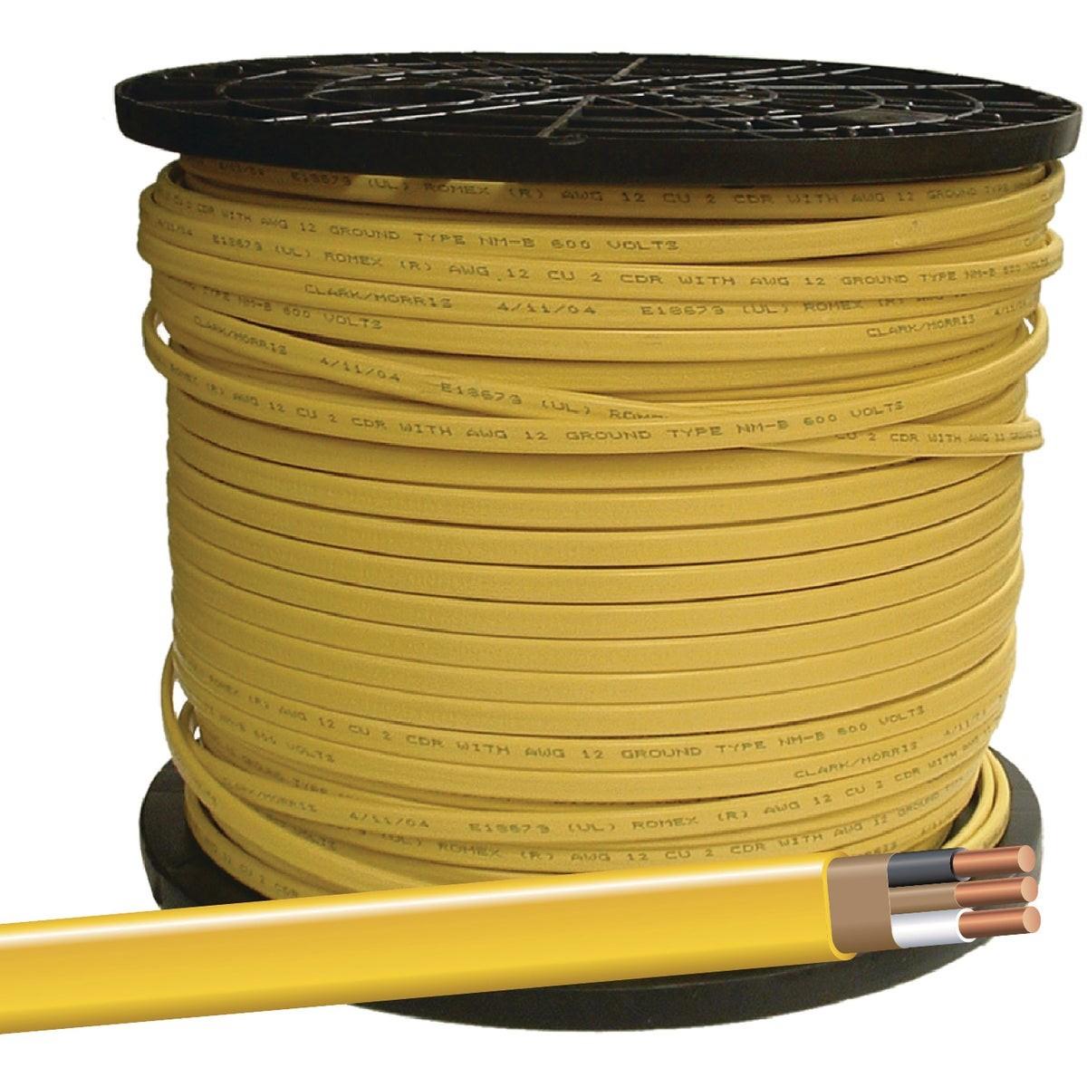 ROMEX Romex 28828201 Nm-b Wire 12/2 Solid 600V 1000 Ft
