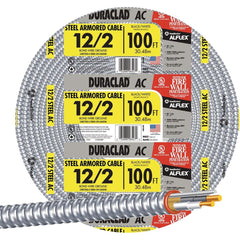 SOUTHWIRE Southwire 55274923 12/2 Ac Armored Cable 100 Ft