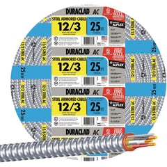 SOUTHWIRE Southwire 55275021 Ac Armored Cable 12/3 25 Feet