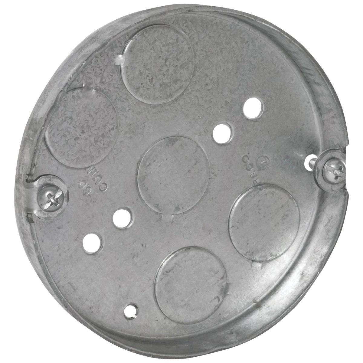 SOUTHWIRE Southwire 56111-UPC Steel Round Pan Ceiling Box 50 Lb