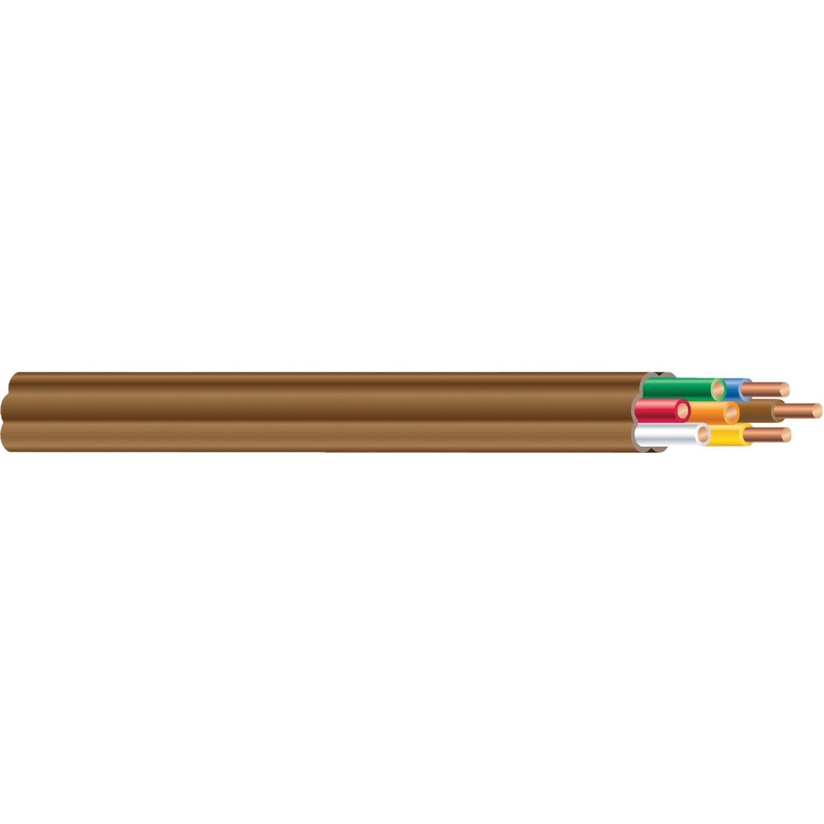SOUTHWIRE Southwire 64170444 18/7 Solid Copper Thermostat Wire 250 Ft