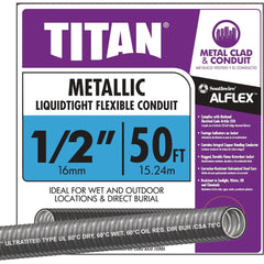 SOUTHWIRE Southwire 55082622 Liquidtight Flexible Conduit 1/2 in 50 Ft