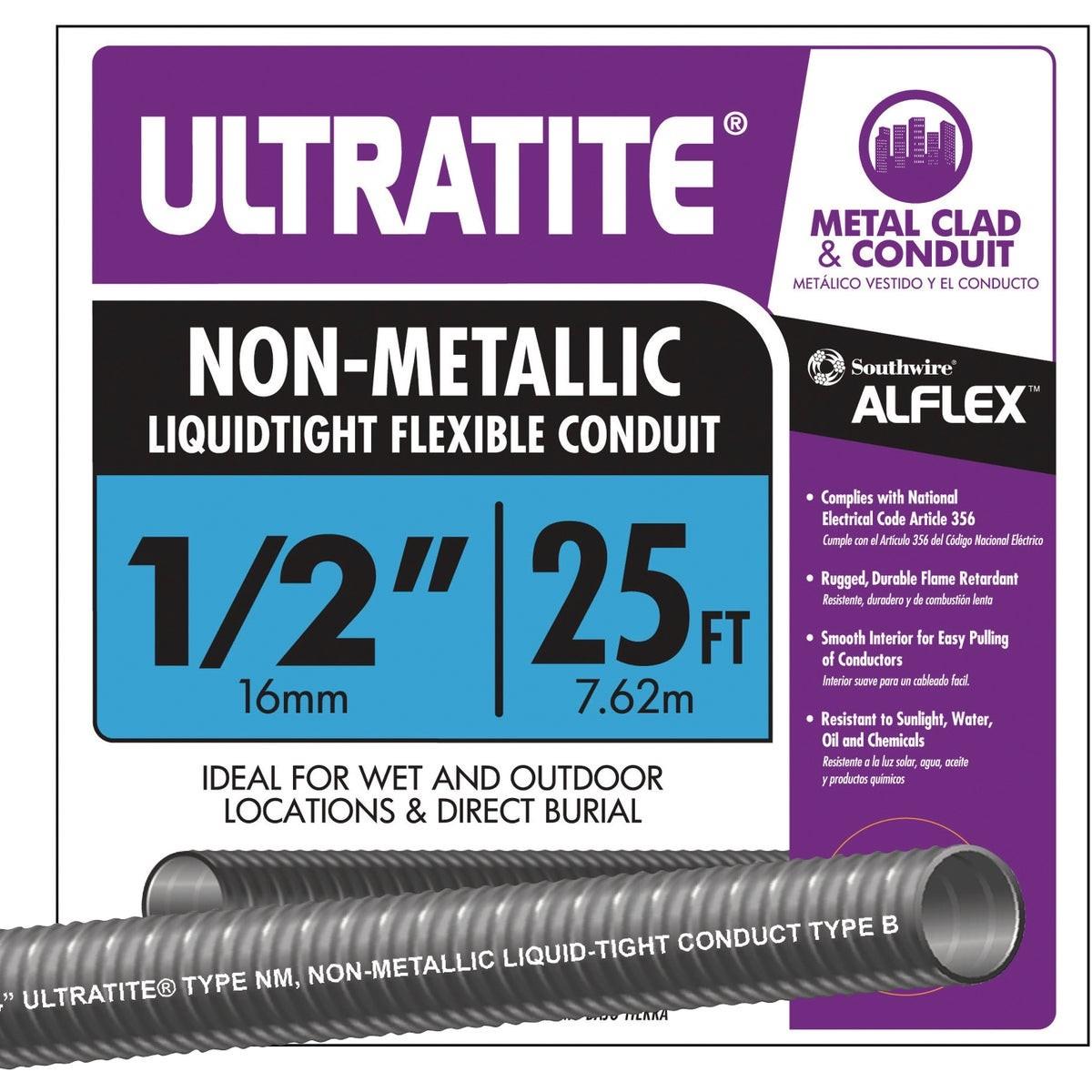 SOUTHWIRE Southwire 55094221 Liquid Tight Non-metallic Conduit 1/2 in X 25 Ft