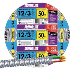 SOUTHWIRE Southwire 68583422 Mc Armored Cable 12/3 50 Ft