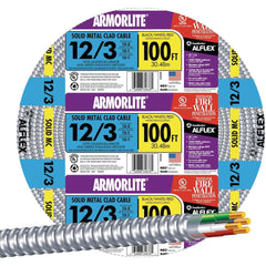 SOUTHWIRE Southwire 68583423 Mc Armored Cable 12/3 100 Ft