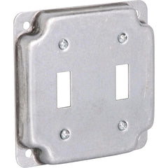 SOUTHWIRE Southwire G1936-UPC 2-toggle Square Device Cover 4x4