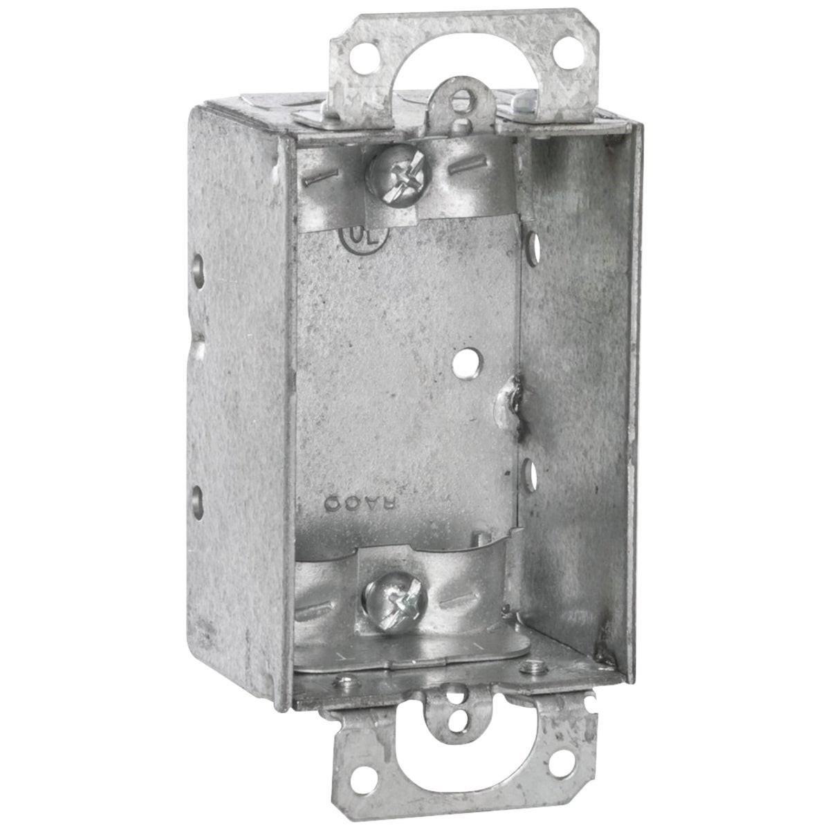 SOUTHWIRE Southwire G500-R-UPC 1-gang Steel Welded Wall Box