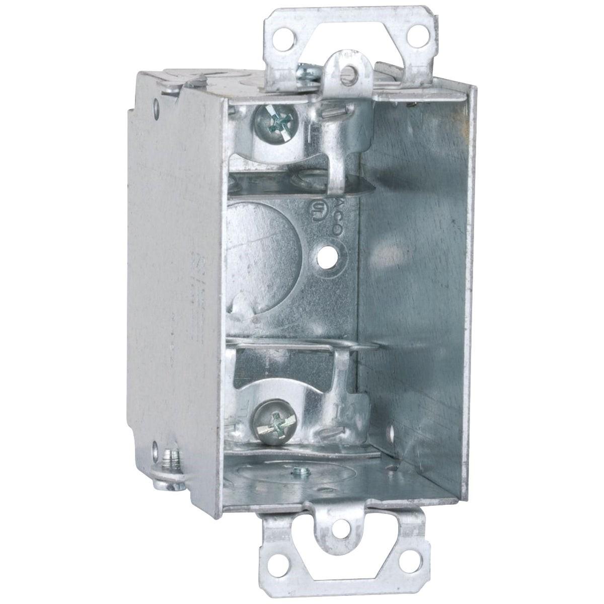 SOUTHWIRE Southwire G601-BX-UPC 1-gang Steel Wall Box
