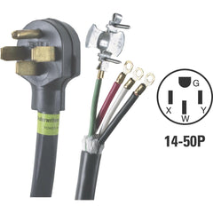 SOUTHWIRE Southwire 9046SW8808 Range Cord 6 Ft 50 Amp 4-conductor