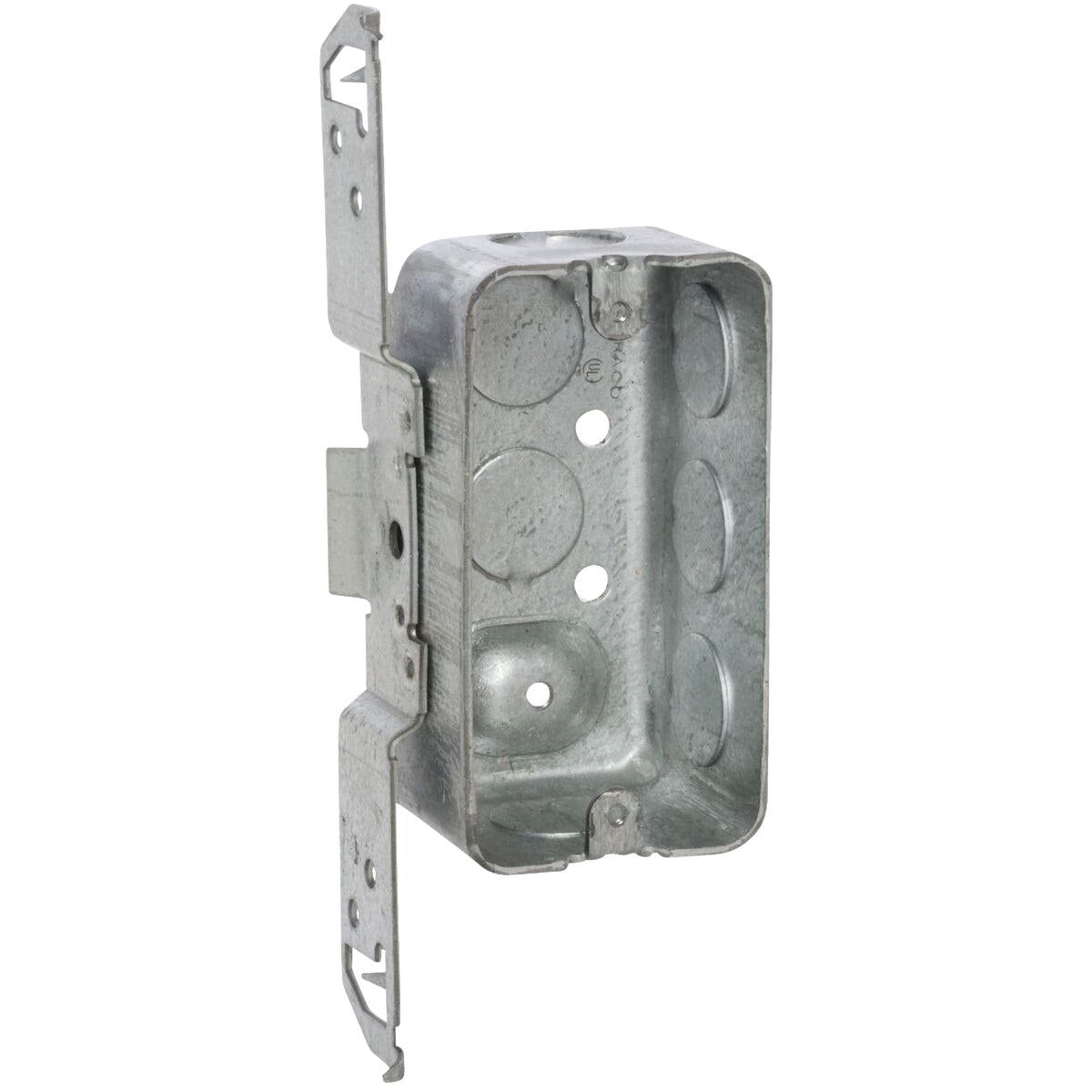 SOUTHWIRE Southwire G19281-F-UPC 1-gang Steel Drawn Wall Box