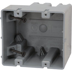 MADISON ELECTRIC Madison Electric MSB2G 2-gang Pvc Wall Box