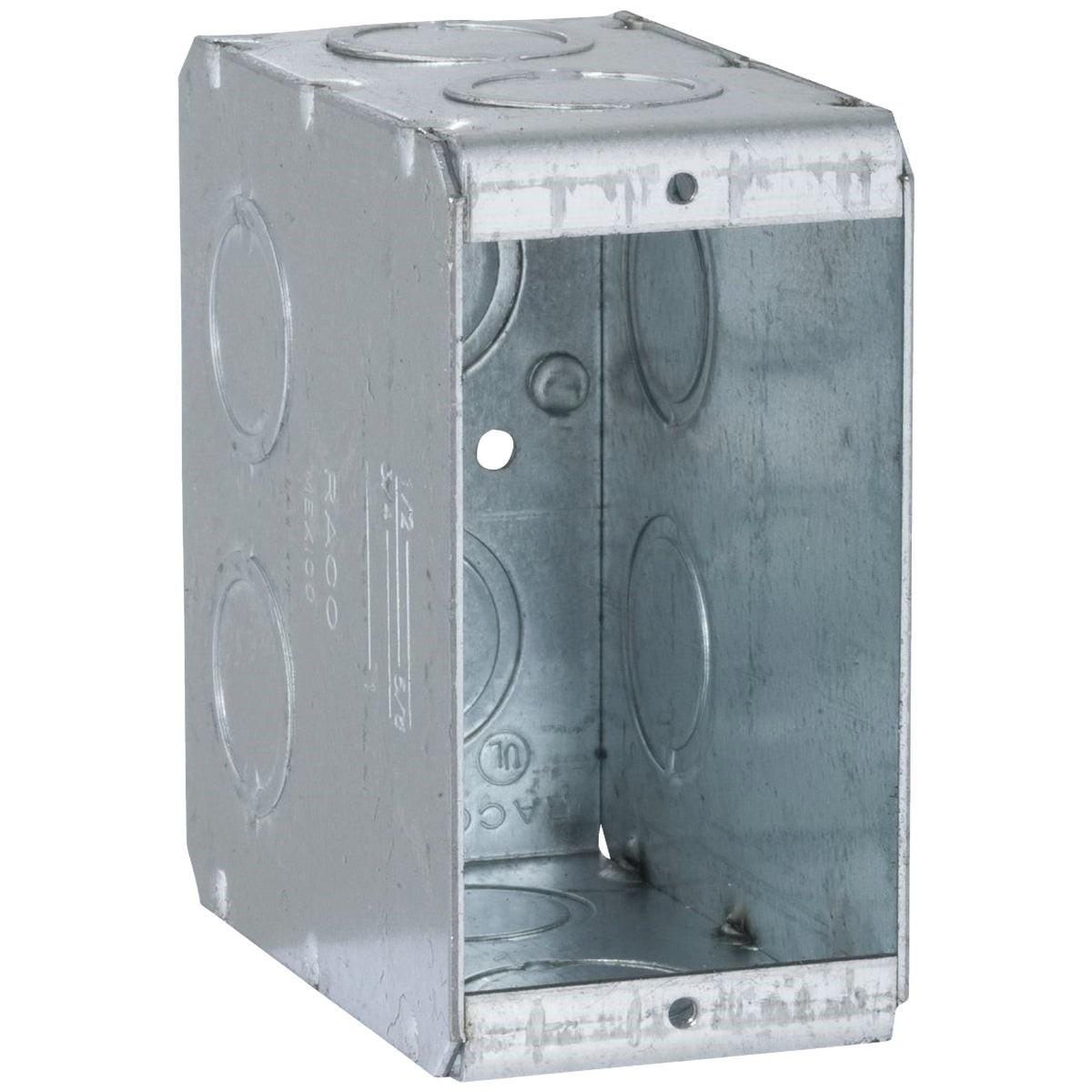 SOUTHWIRE Southwire TB-135-UPC 1-gang Steel Masonry Wall Box