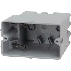 MADISON ELECTRIC Madison Electric MSBHZ 1-gang Horizontal Pvc Wall Box