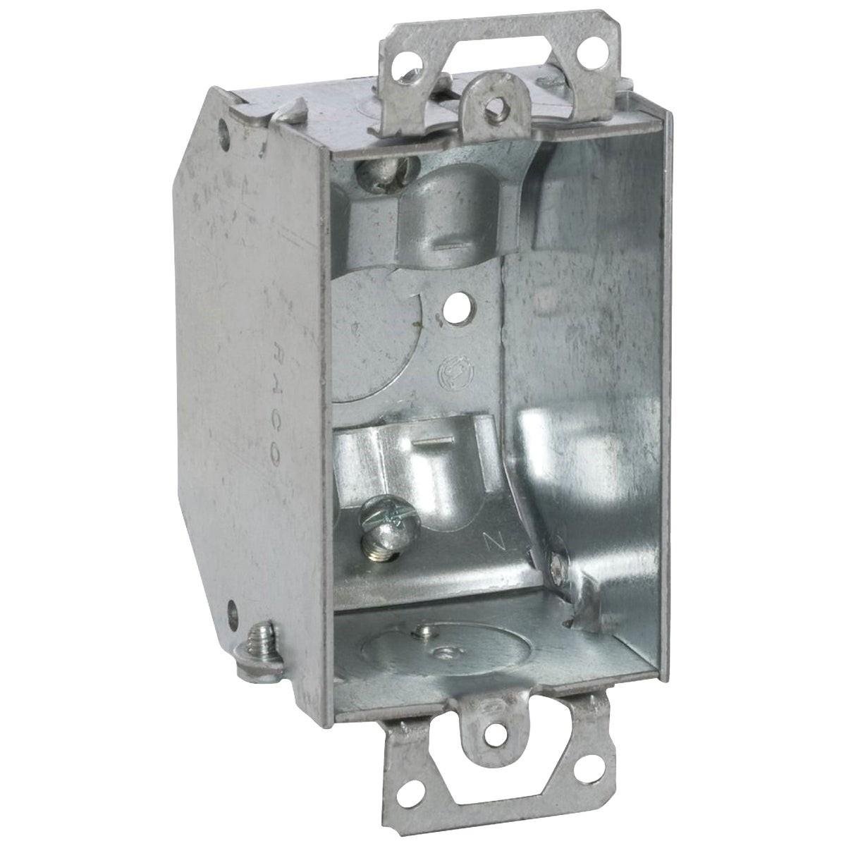 SOUTHWIRE Southwire G601BVR-UPC 1-gang Steel Welded Wall Box