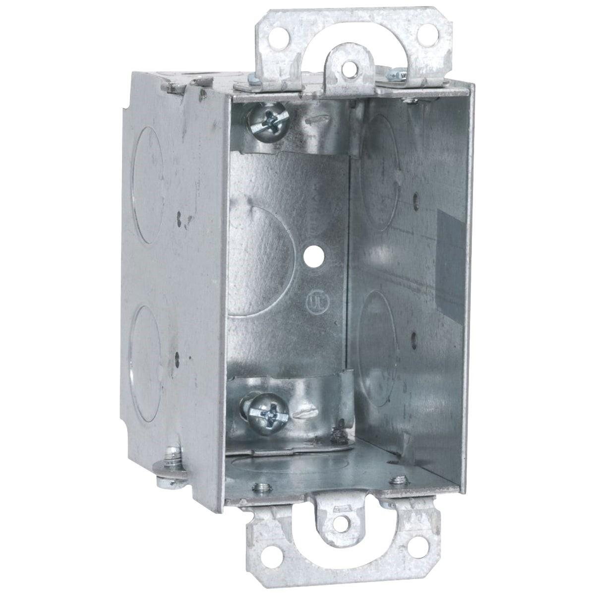 SOUTHWIRE Southwire G602-R-UPC 1-gang Steel Welded Wall Box