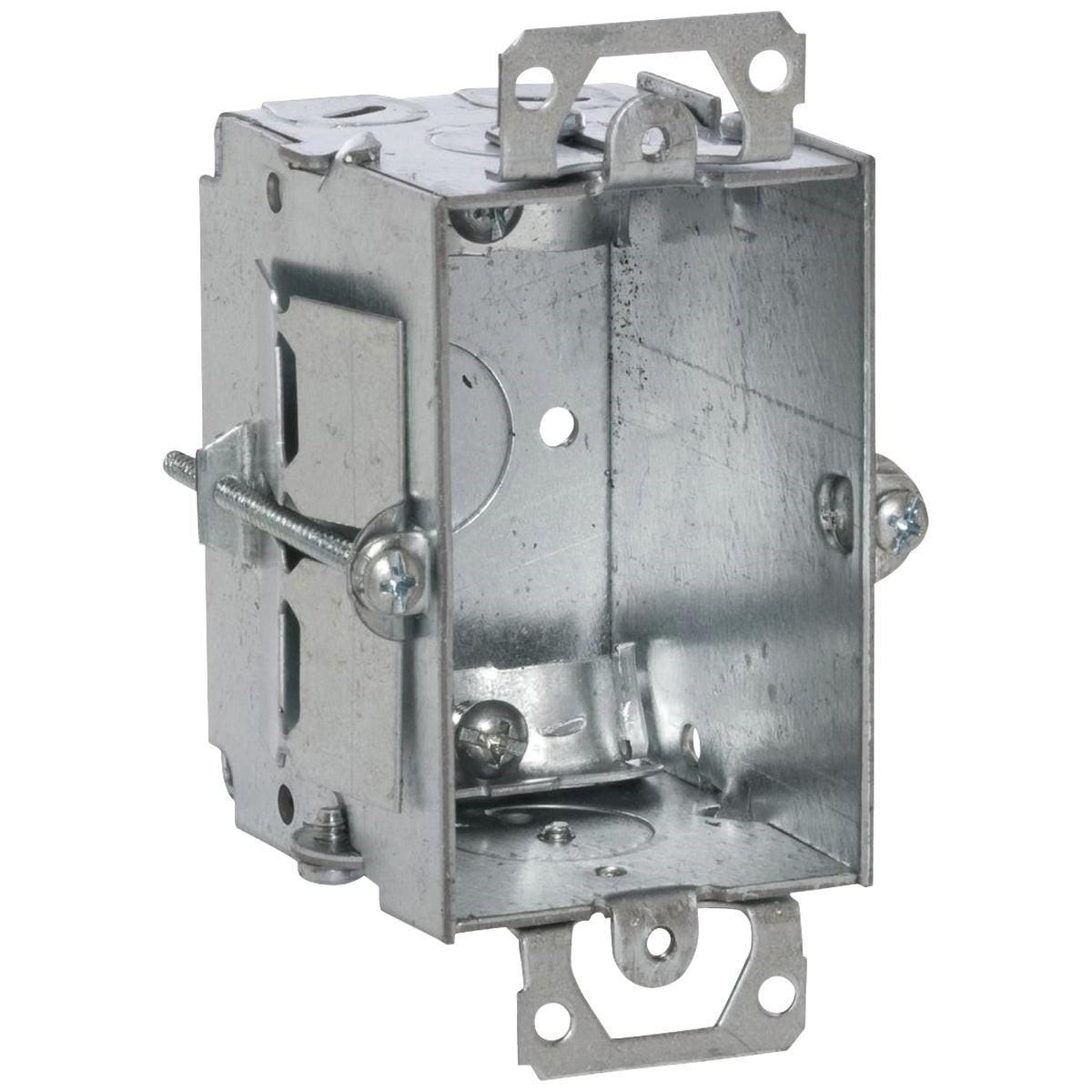 SOUTHWIRE Southwire G601-OWR-UPC 1-gang Steel Welded Wall Box