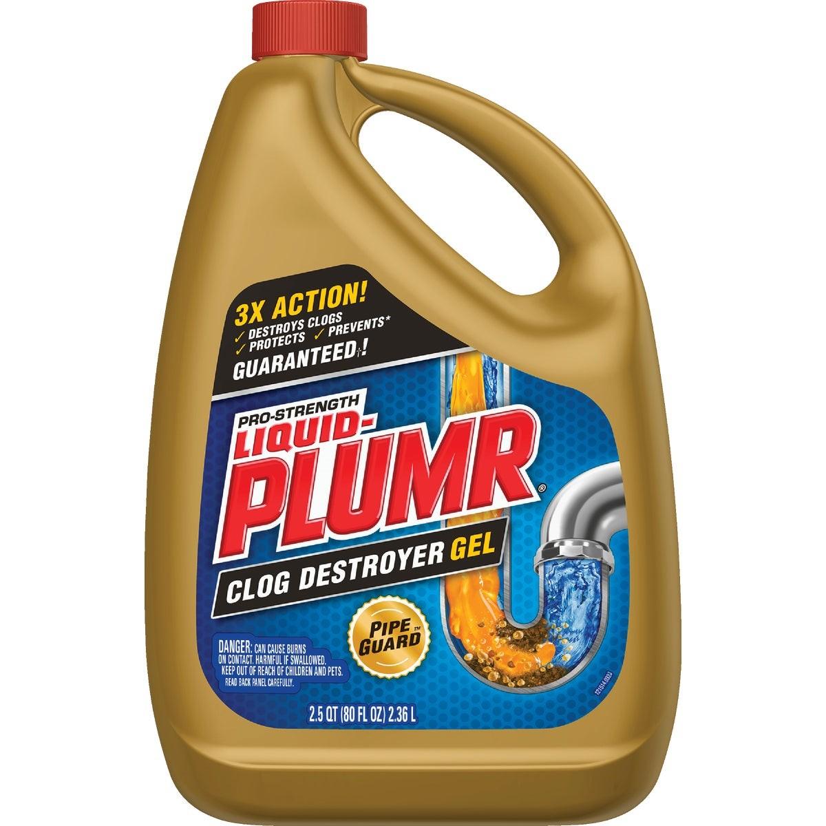 CLOROX Clorox 00228 Liquid-plumr Pro-strength Full Clog Destroyer 80 Oz