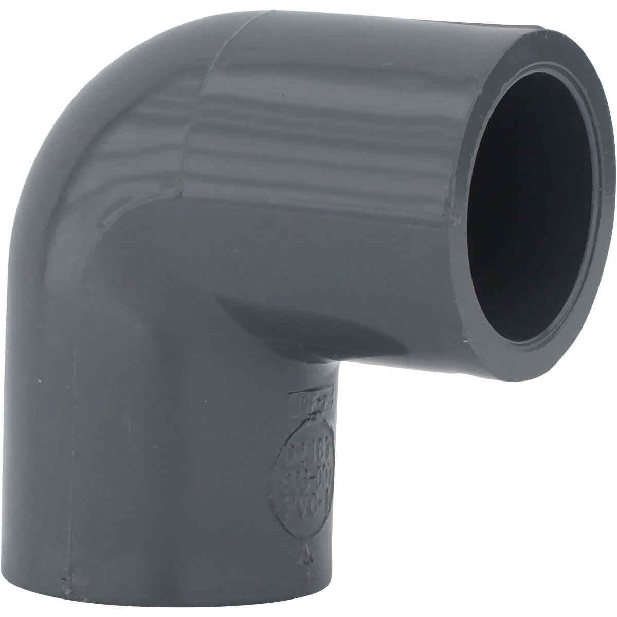 CHARLOTTE PIPE Charlotte Pipe Pvc 08300 1200HA Sch 80 Pvc 90 Deg Elbow 3/4 in