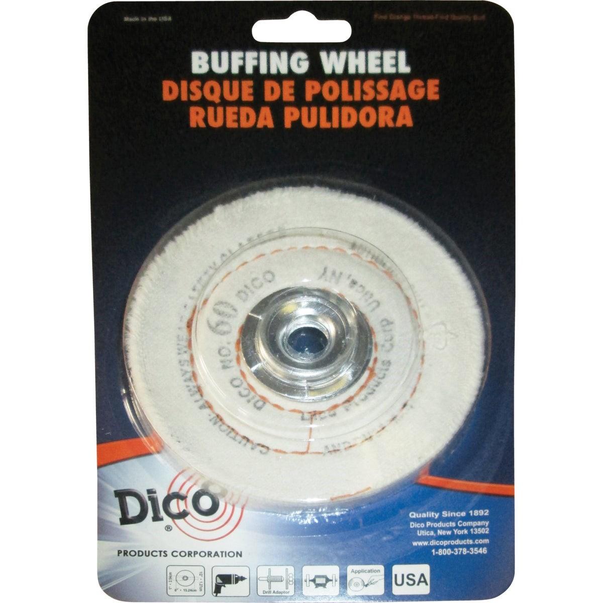 DICO PRODUCTS Dico Products 7000120 Buffing Wheel 4 X 0.5 Inches