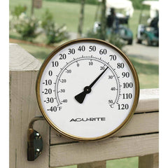 ACURITE Honeywell 00334A2 Metal Dial Thermometer 4 Inch