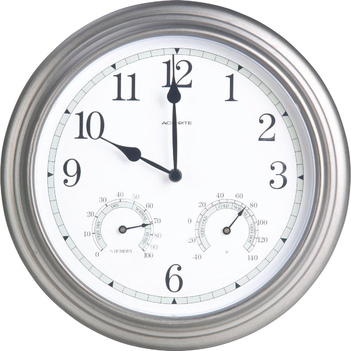 ACURITE Honeywell 00920A3 Indoor Outdoor Clock Thermometer