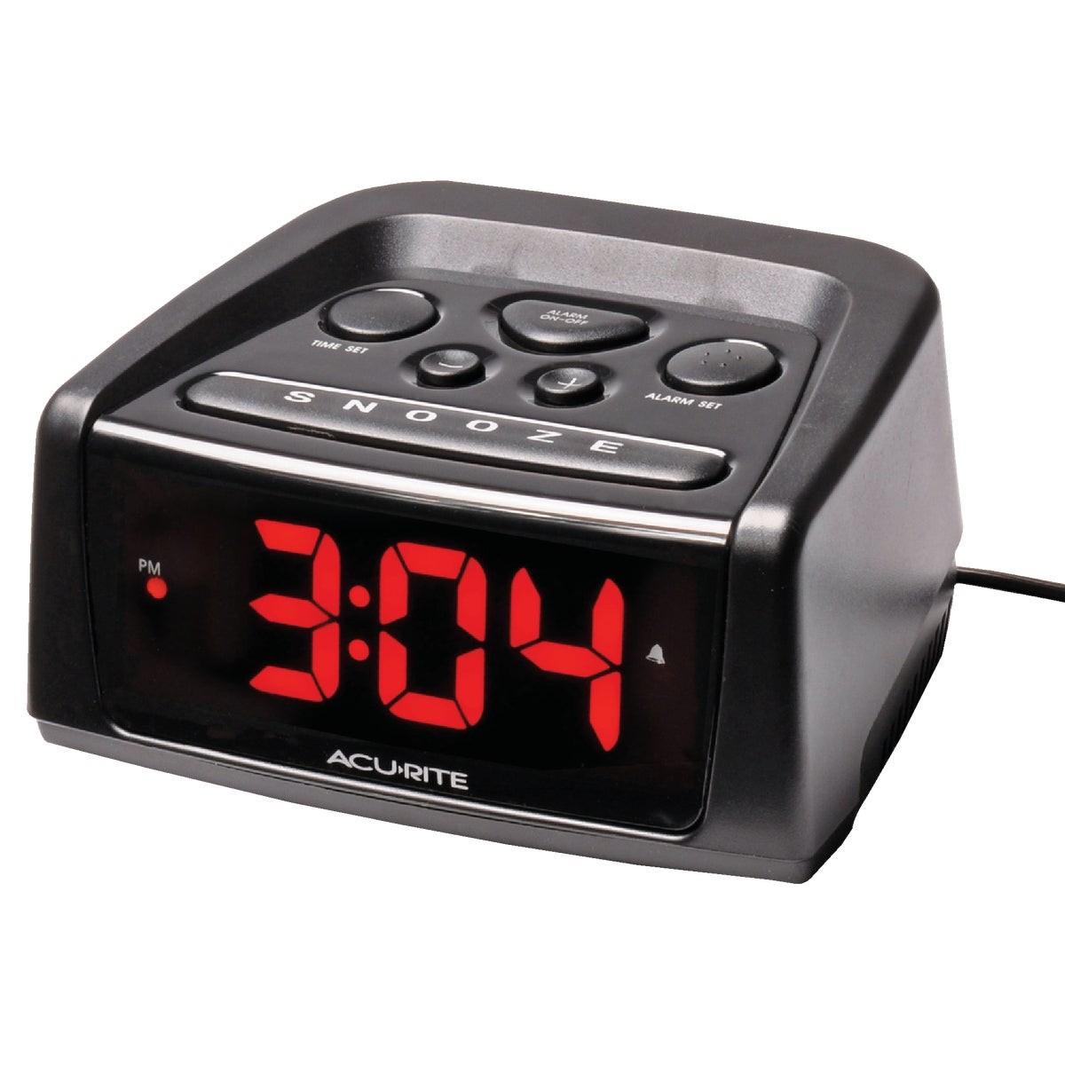 ACURITE Honeywell 13019A3 Loud Electric Alarm Clock Auto Time Set