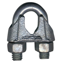 CAMPBELL Campbell T7633004 Stainless Steel Cable Clip 1/4 Inch