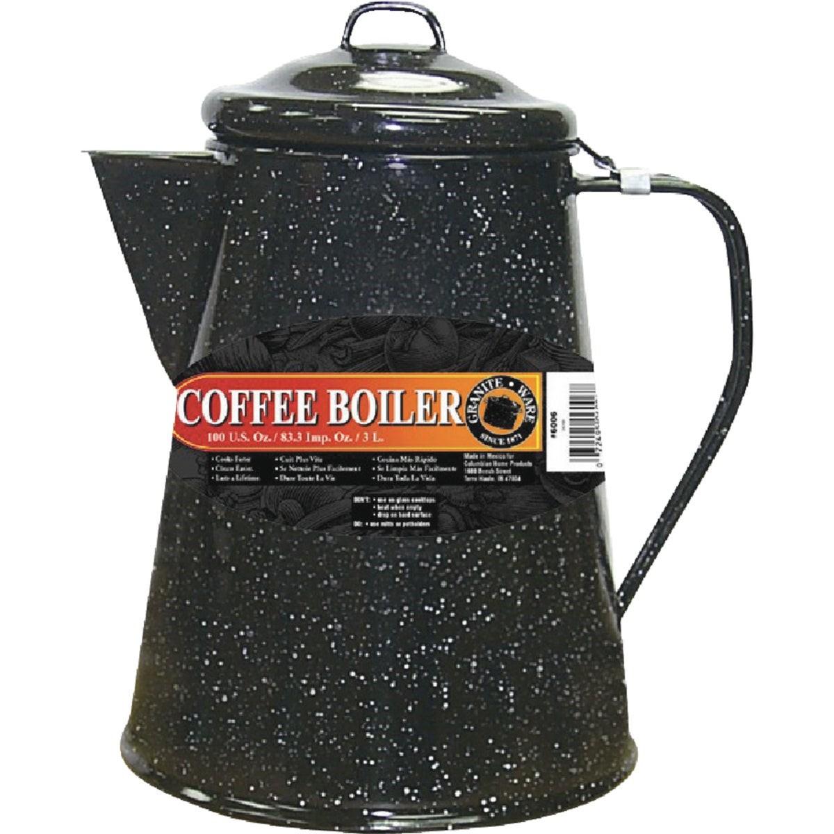 CINSA Cinsa 34700 Graniteware Coffee Boiler 12 Cup 100 Oz