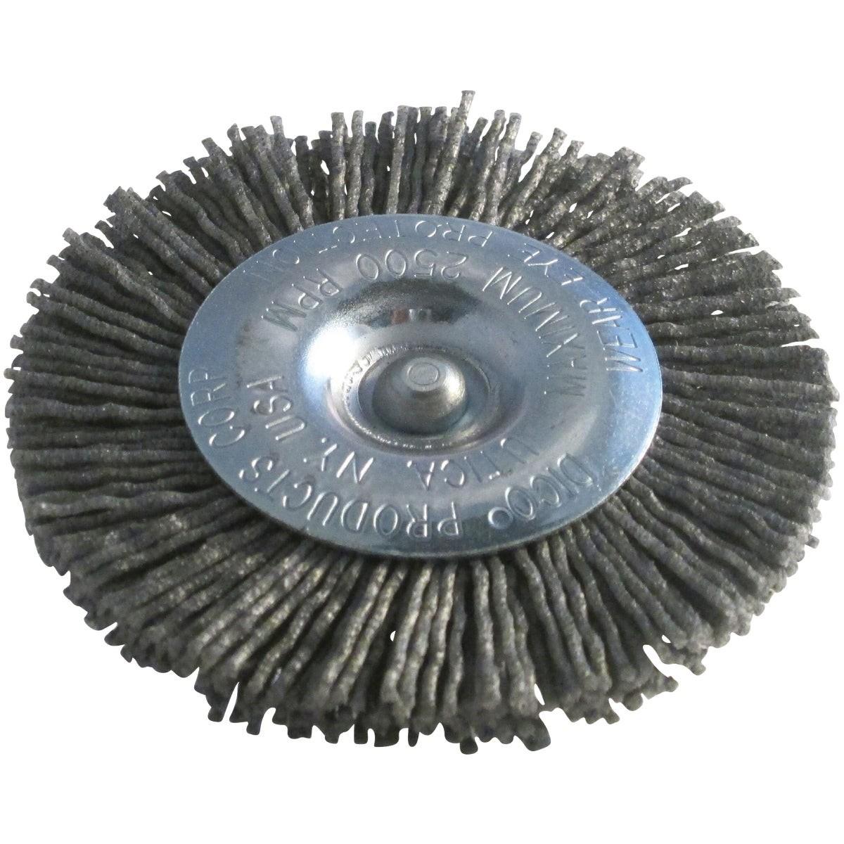DICO PRODUCTS Dico Products 7200015 Nyalox 3 in Extra Coarse Drill Brush
