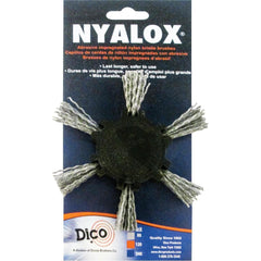 DICO PRODUCTS Dico Products 7200033 Nyalox 4 in Flap Brush Extra Coarse