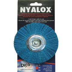 DICO PRODUCTS Dico Products 7200042 Nyalox 4 in Fine Drill-mounted Brush