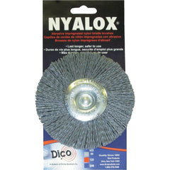 DICO PRODUCTS Dico Products 7200036 Nyalox 4 in Extra Coarse Drill Brush