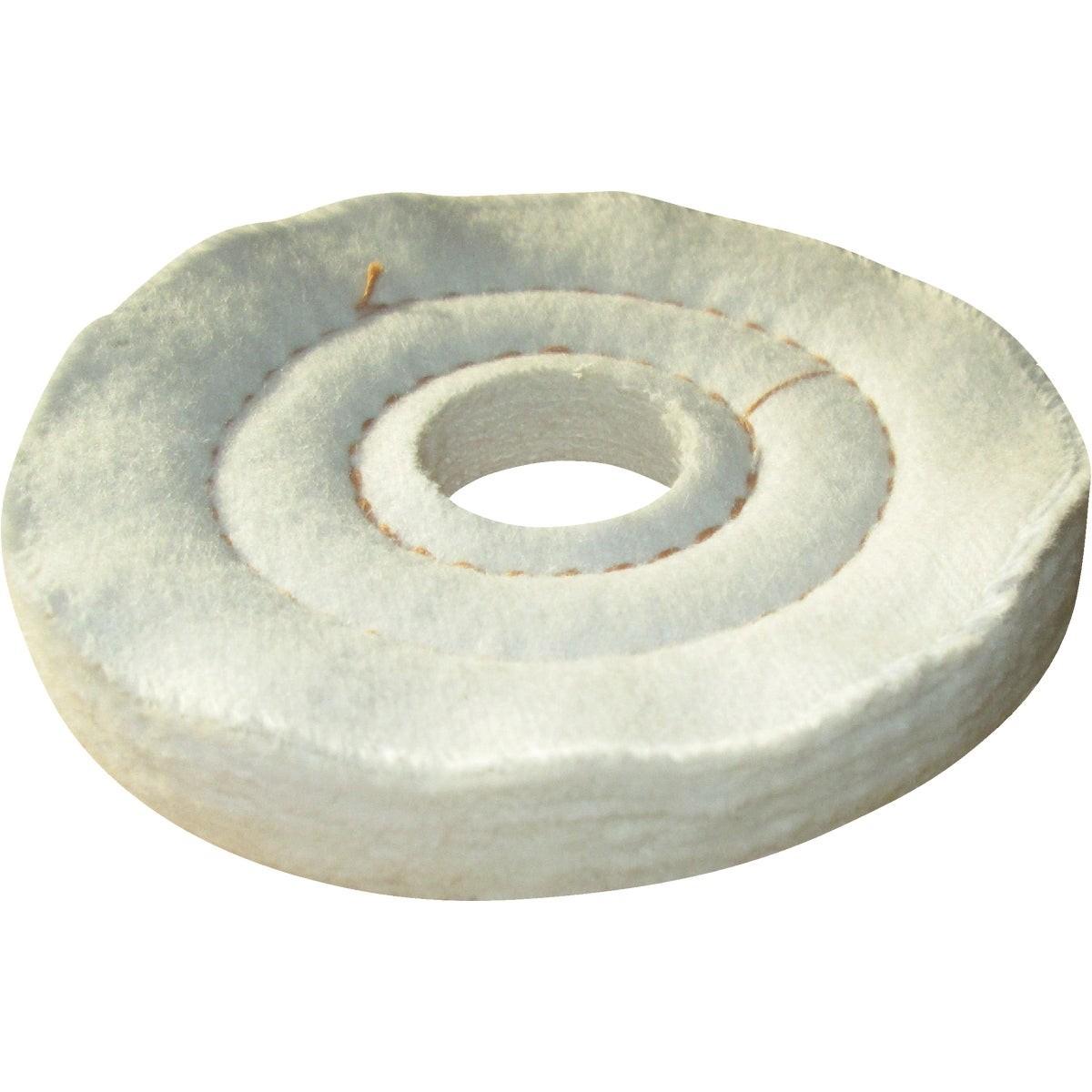 DICO PRODUCTS Dico Products 7000169 Canton Flannel Buffing Wheel 6 in