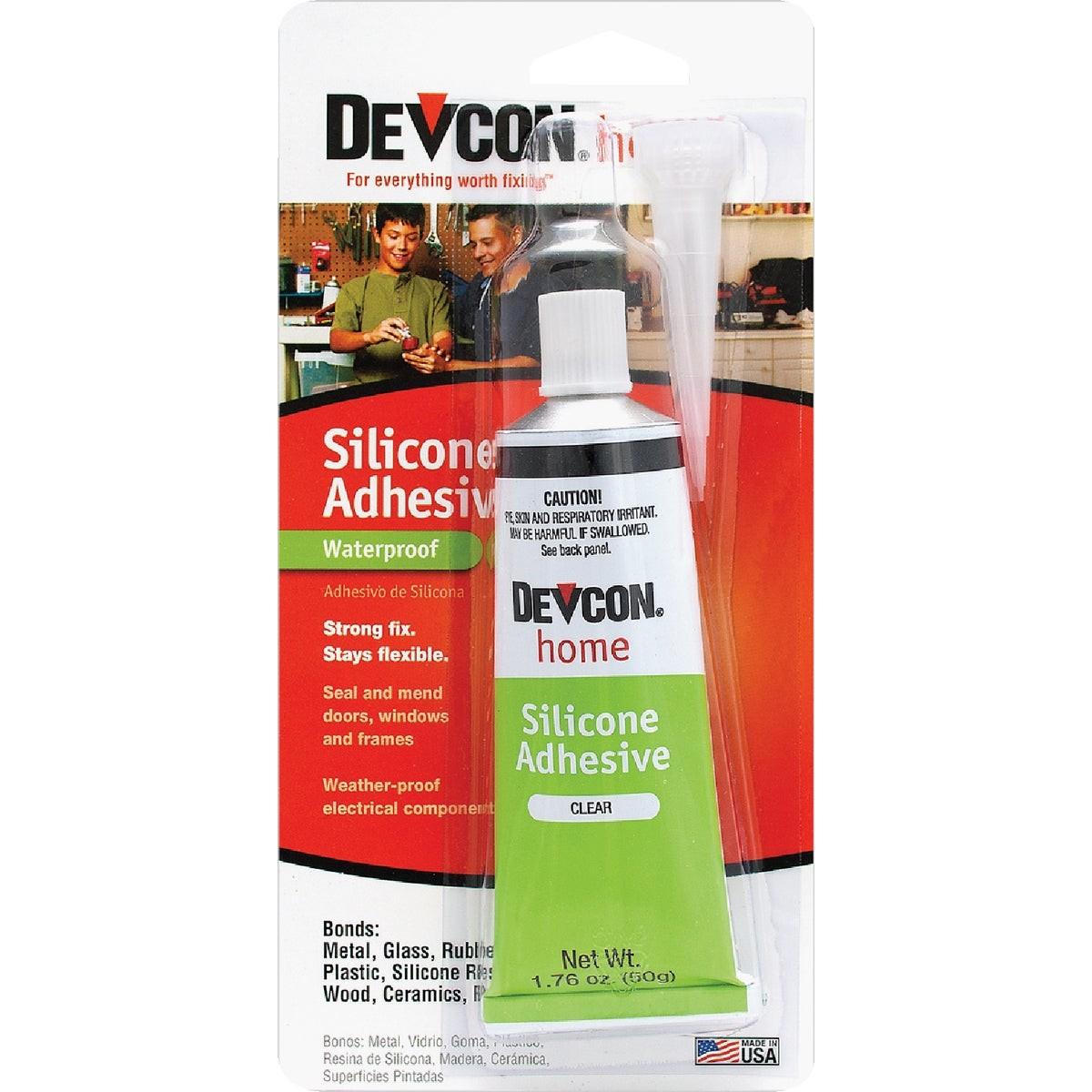 DEVCON Devcon 12045 Clear Silicone Adhesive 1.76 Oz