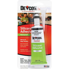 DEVCON Devcon 12045 Clear Silicone Adhesive 1.76 Oz
