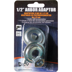 DICO PRODUCTS Dico Products 7600071 Arbor Adapter 1/2 in Arbor 1/4 in Shaft