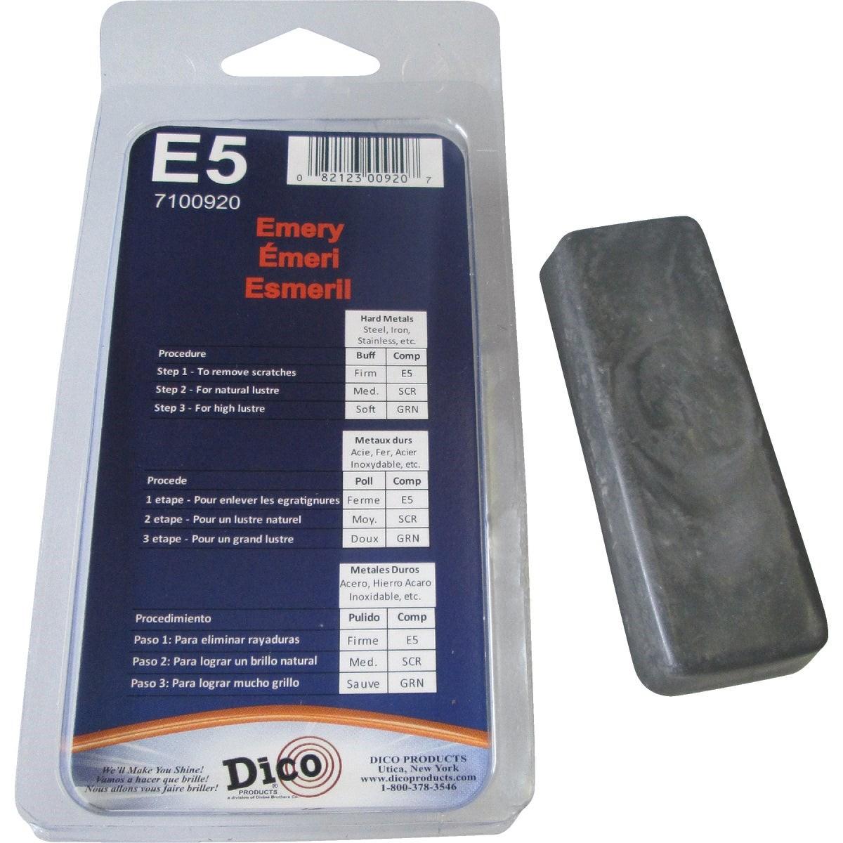 DICO PRODUCTS Dico Products 7100920 Emery Buffing Compound 4 Oz